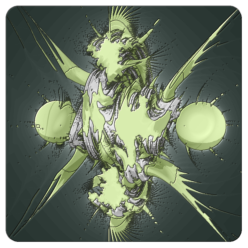 LL21 Fractal Anatomy #12 static token preview