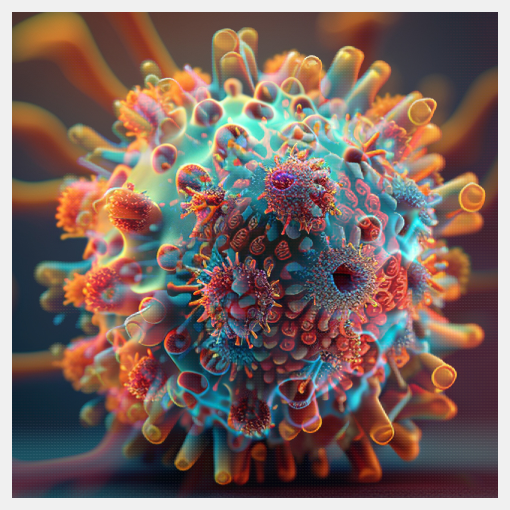 Viral Refraction #6 static token preview