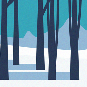 Minimal Snow Landscape project preview