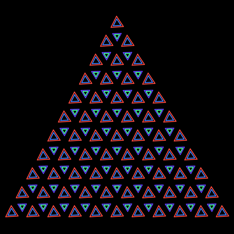 Your Brain on Triangles #10 static token preview