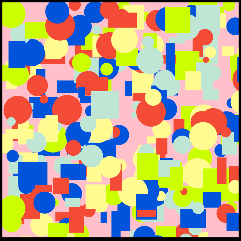 Colorful Influx #23 static token preview