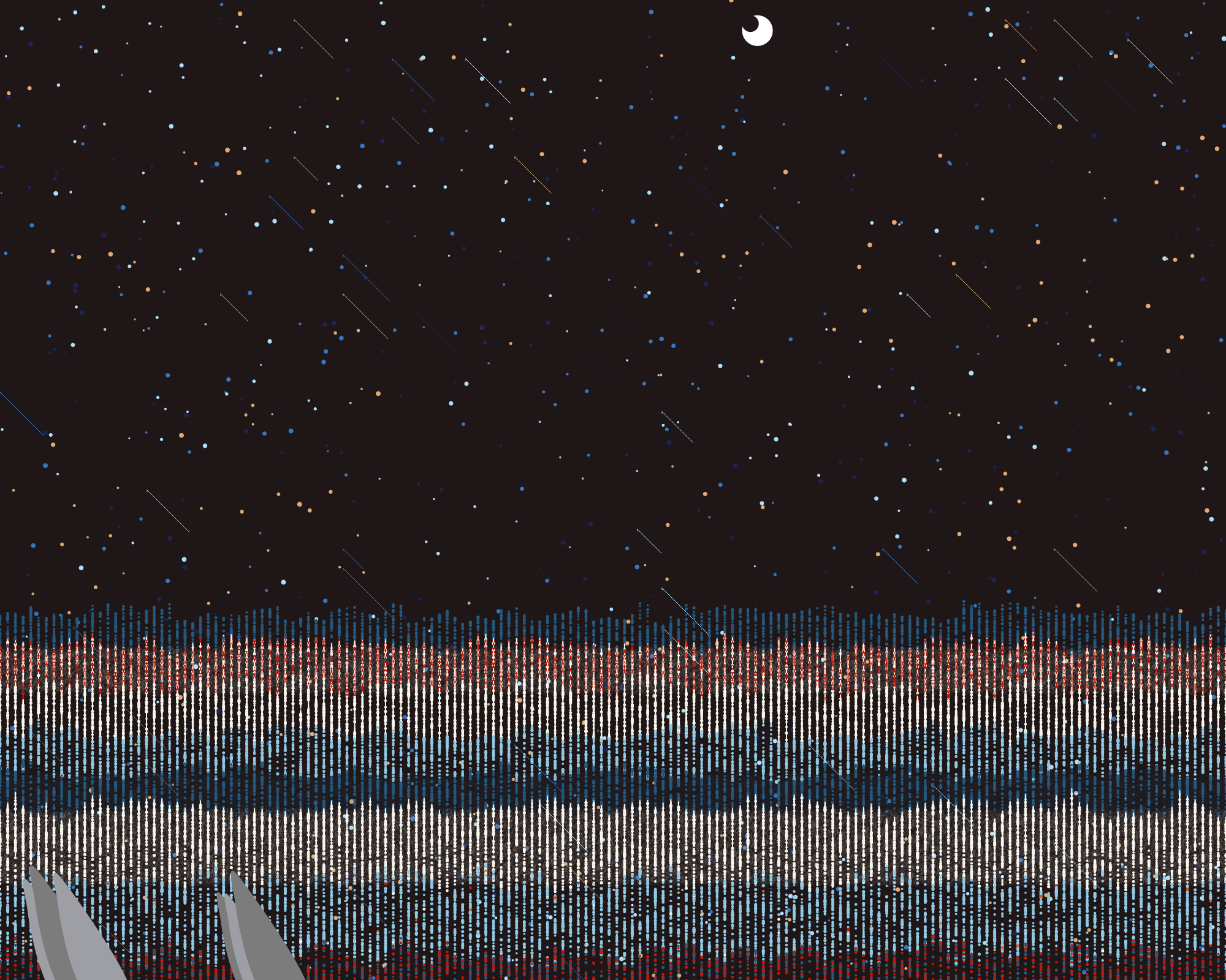 dangerous,ocean,shooting star and night #16 static token preview