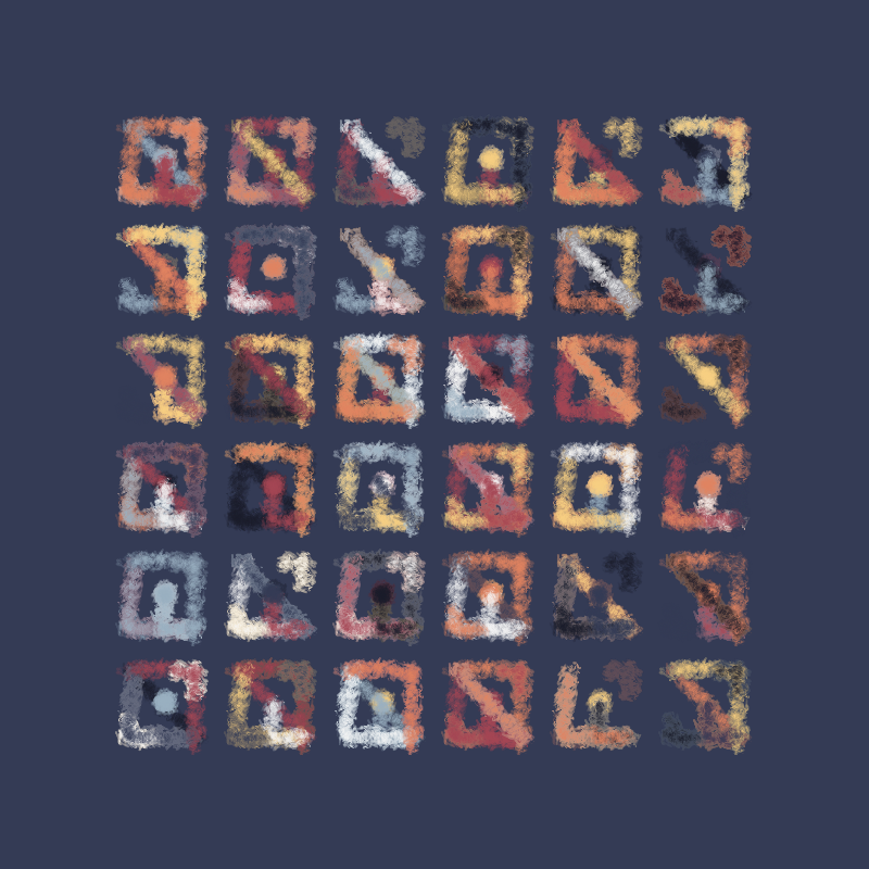 Calligraphic #20 static token preview