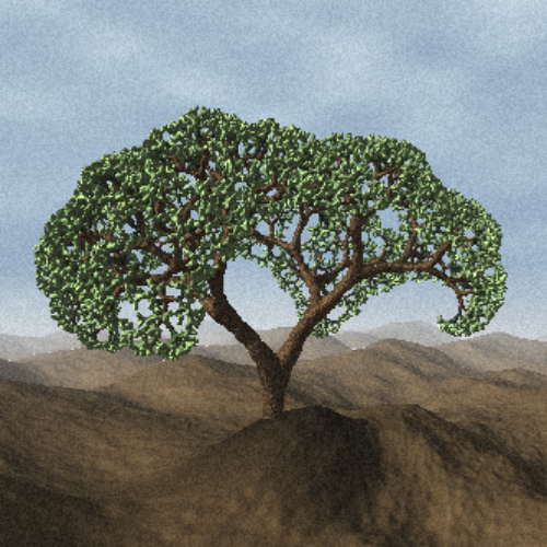 Lonely Tree #7 static token preview