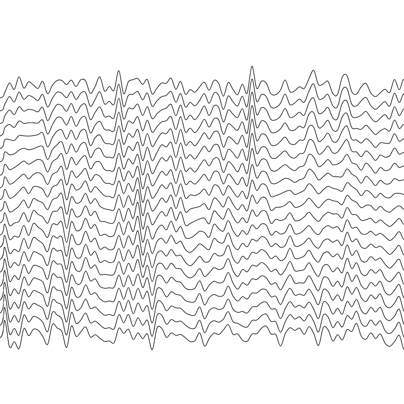 Mountains Waves and Valleys #12 static token preview