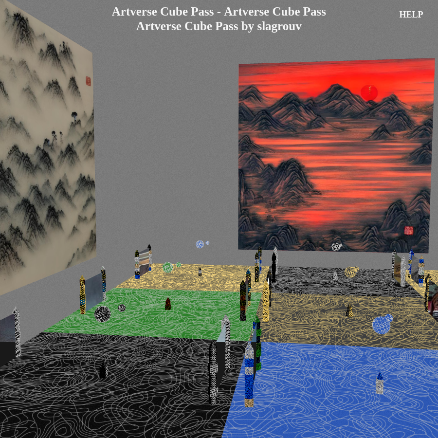 Artverse Cube Pass #4 static token preview