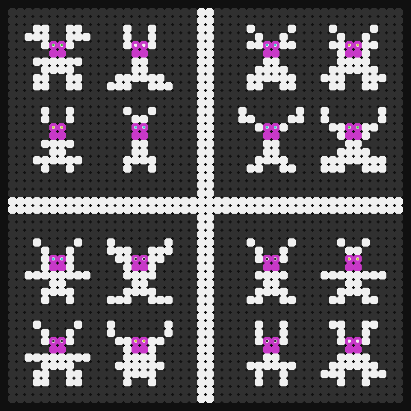 8x8 Pixel Creatures #1 static token preview