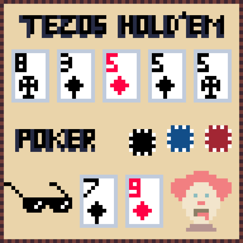 Tezos Hold'em Poker #3 static token preview