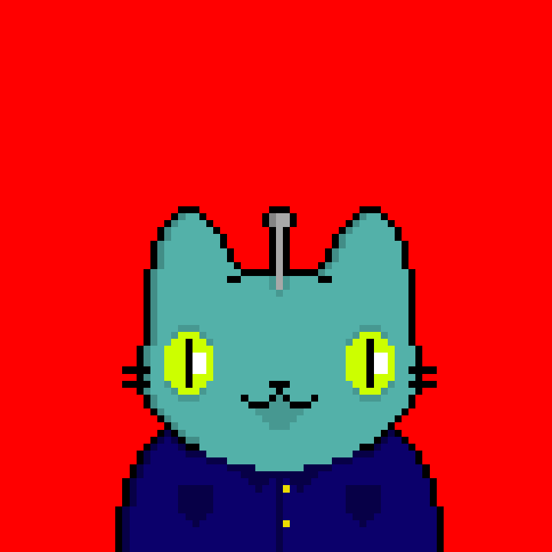 Totally Random Cats #27 static token preview