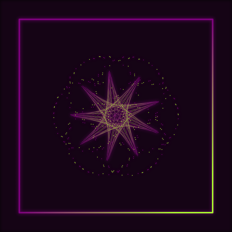 The Future Rerun - NeonFlora #2 static token preview