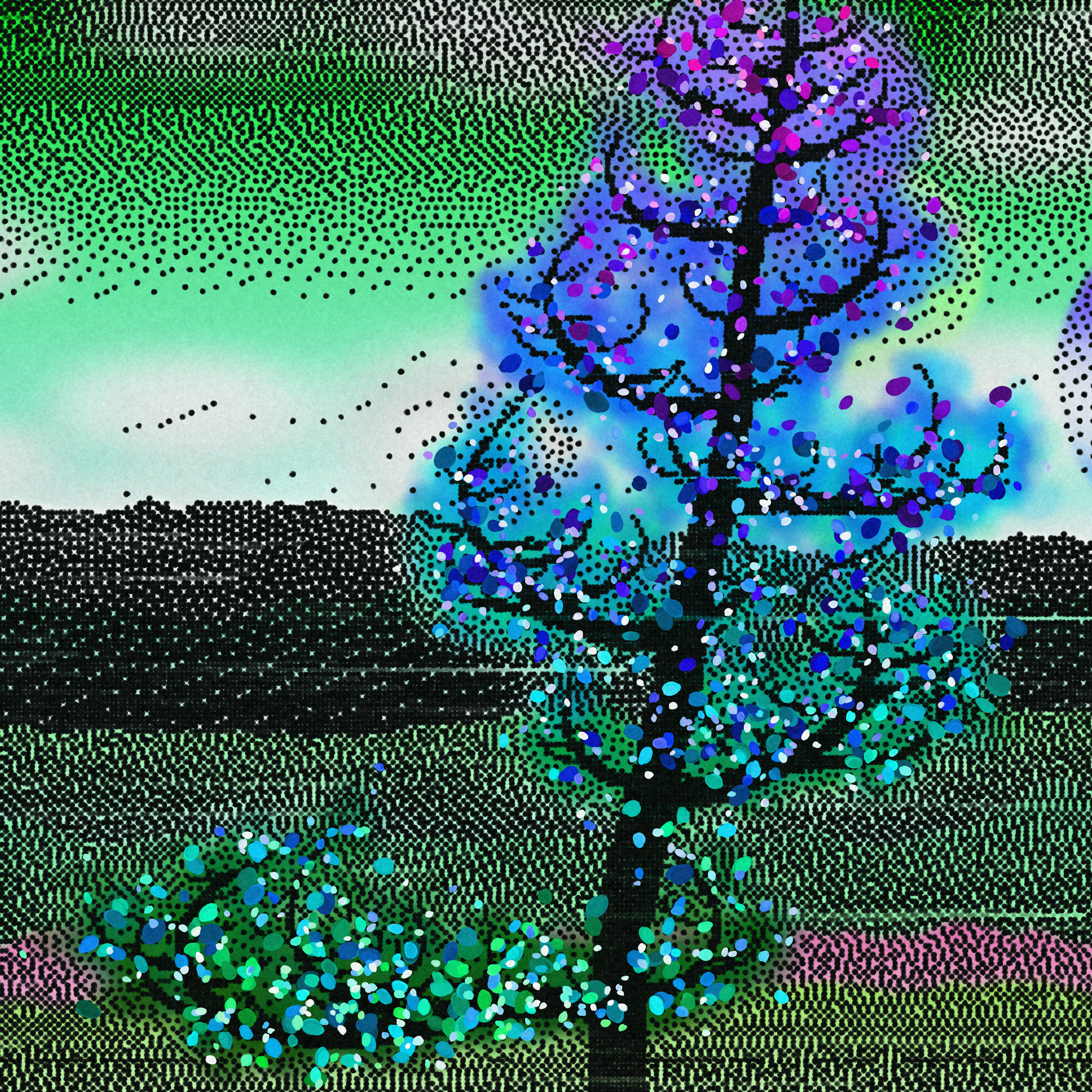 Dithered Branches #13 static token preview