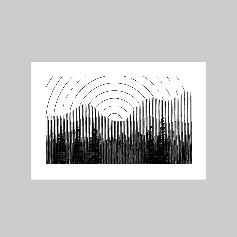 Layered Landscapes #33 static token preview