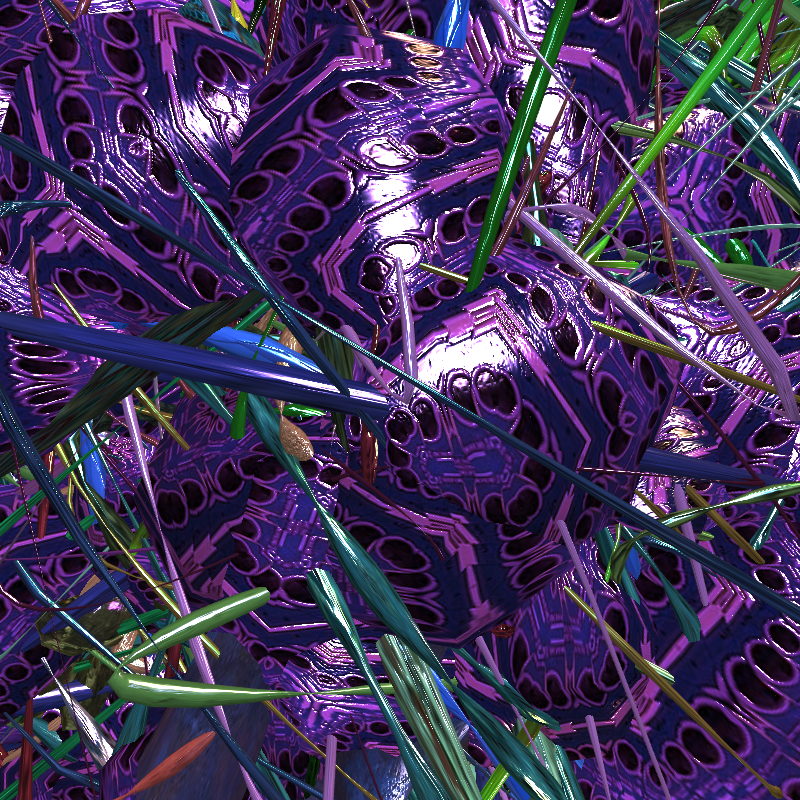 Prismatic Thickets #101 static token preview