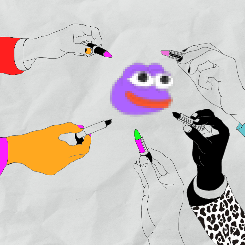 Pepe tries new lipsticks #3 static token preview
