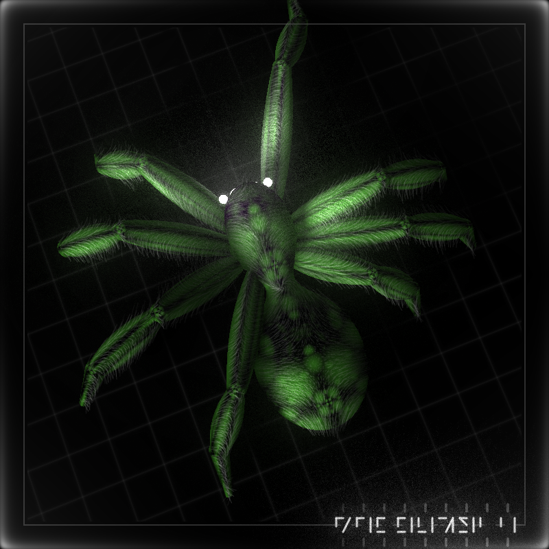 Impure Spiders #11 static token preview