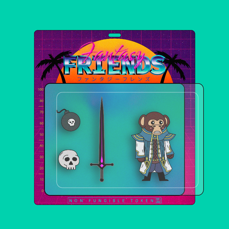 Fantasy Friends #1 static token preview