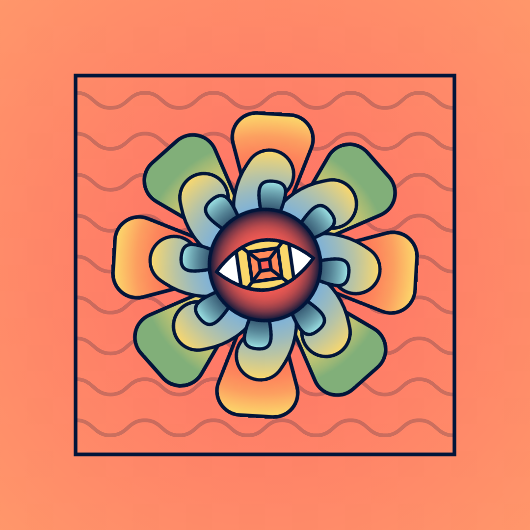 NOWHERE FLOWER #10 static token preview