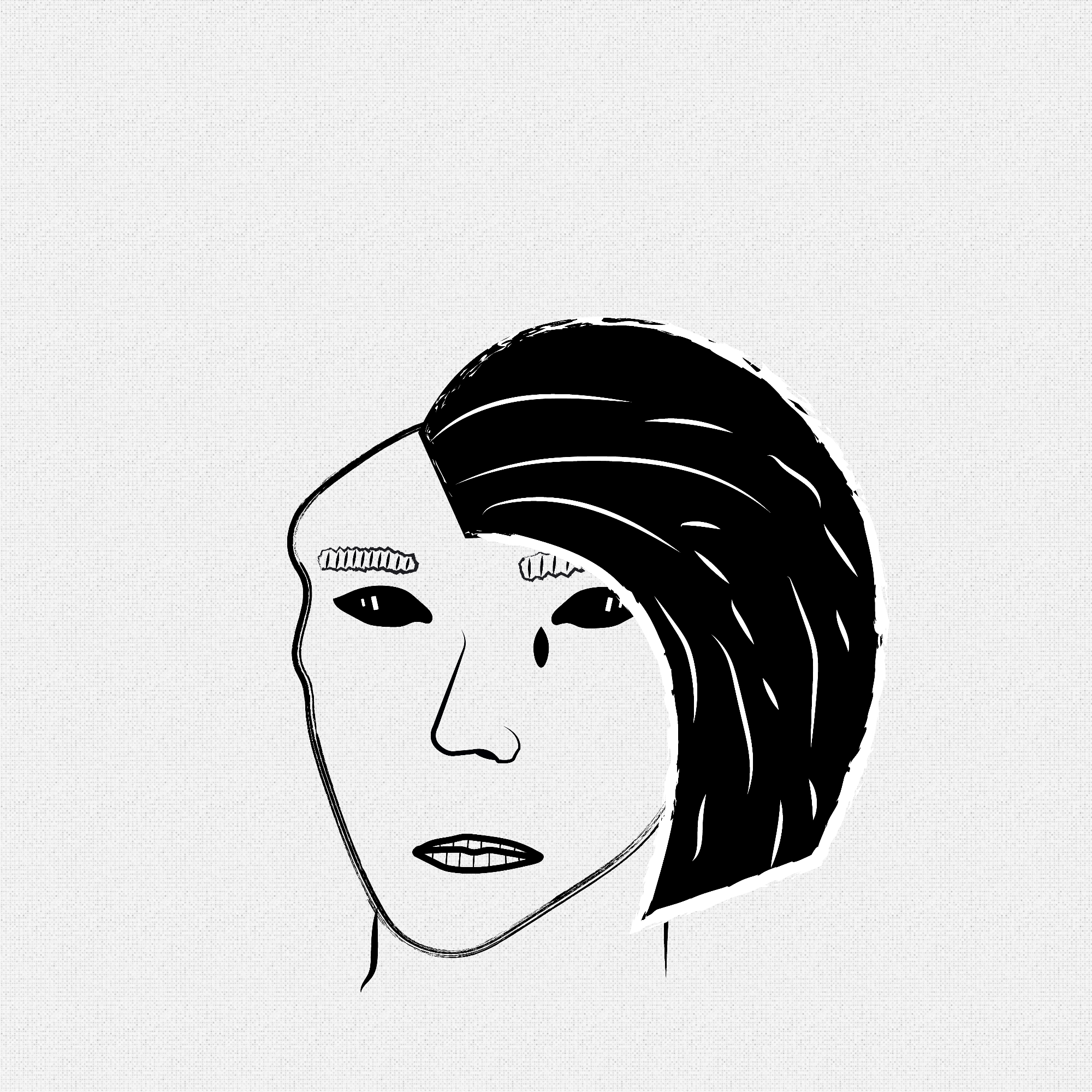 Woman Face #5 static token preview