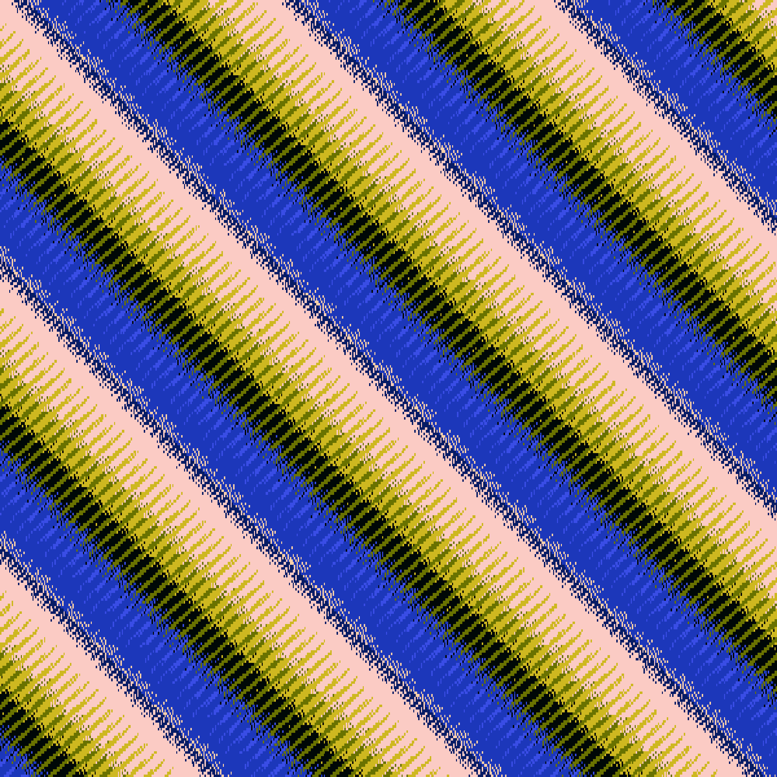 Dithered Stripes #9 static token preview