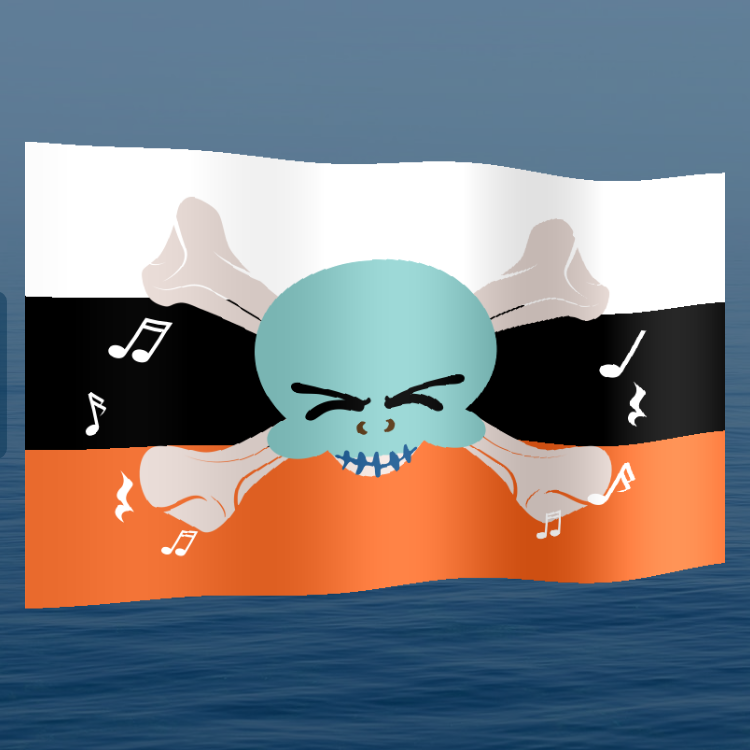 Jolly Roger Flag #16 static token preview