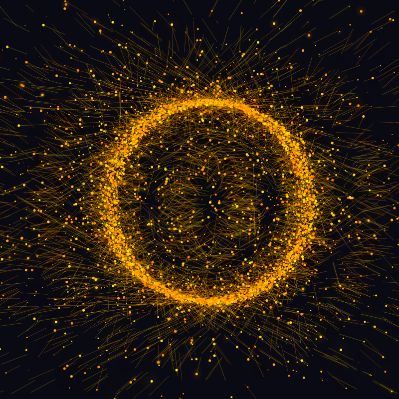 Supernova Scatter #13 static token preview