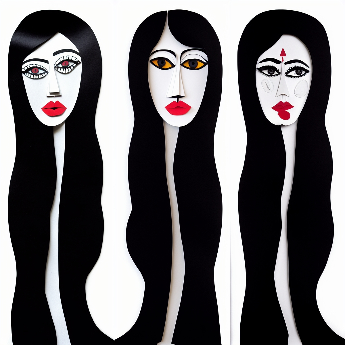Long hair #2 static token preview