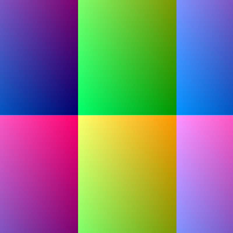 Color triads #14 static token preview