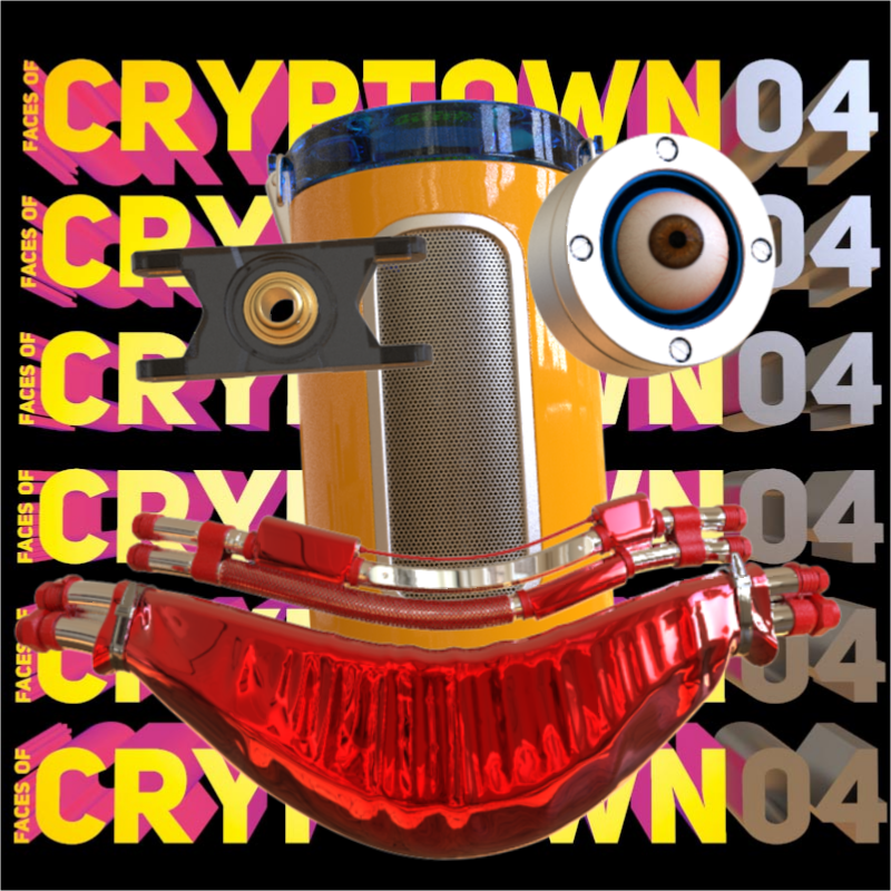 FacesOfCryptown vol.04 #12 static token preview