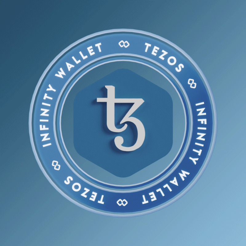 Tezos x Infinity Wallet #8 static token preview