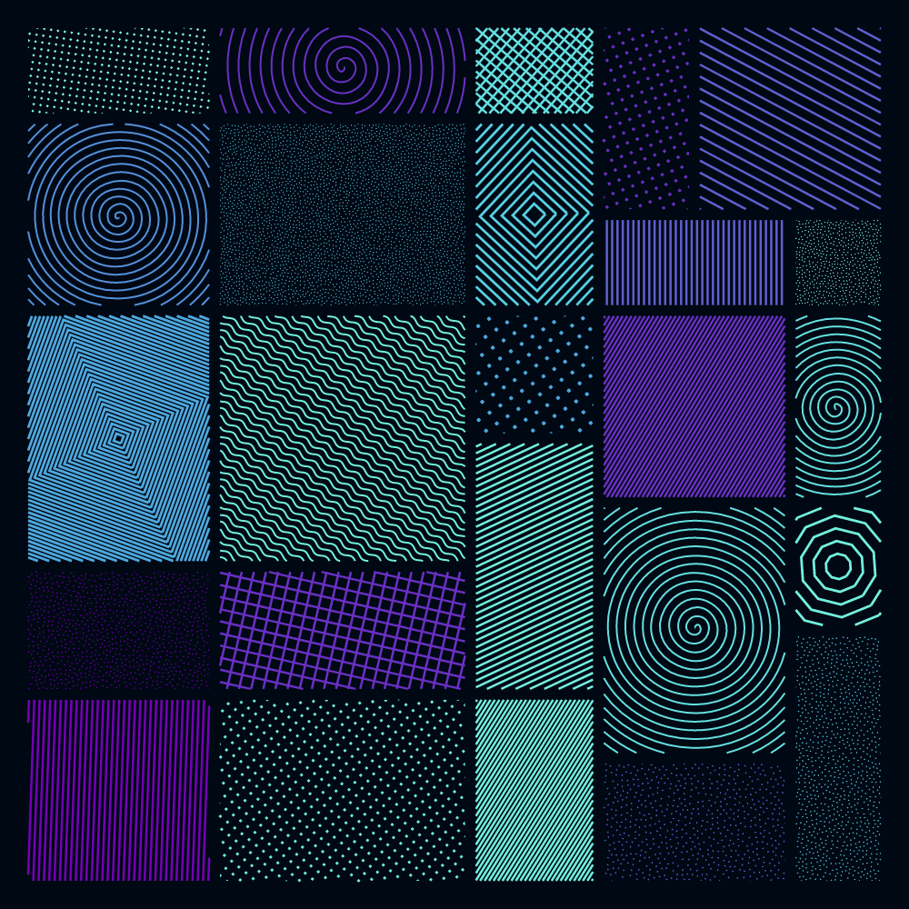 Pattern Grid #16 static token preview