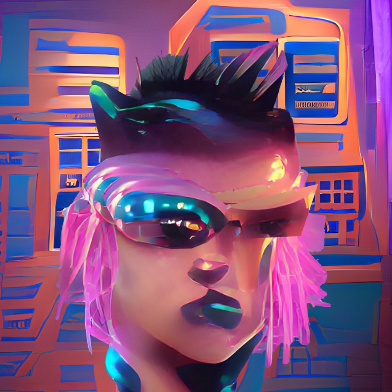 Female hack squad #11 static token preview