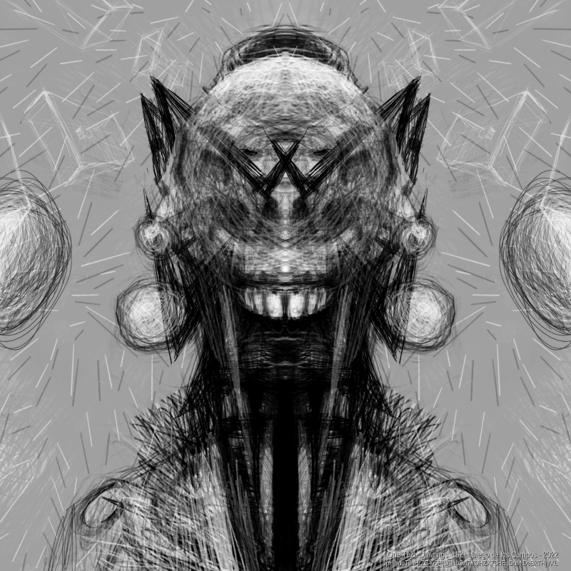 One Tezo Drawings_182+ #13 static token preview