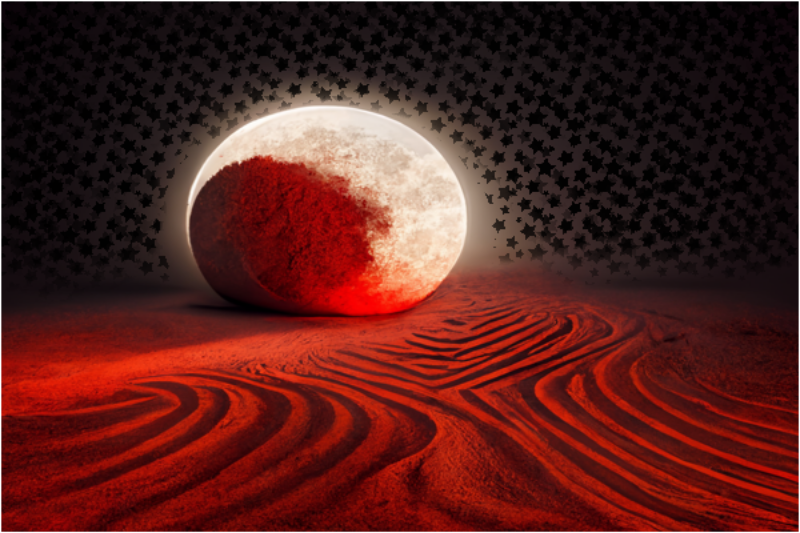 (Red) Moon #16 static token preview