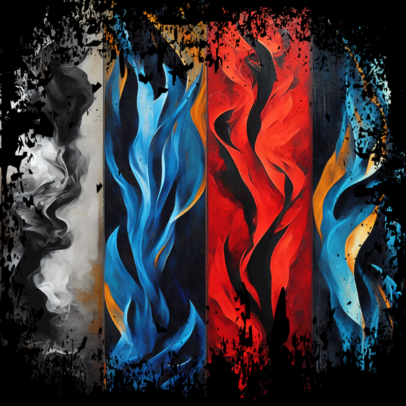 AI Fire and Smoke #6 static token preview