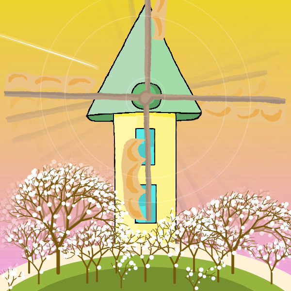 Tree Desiring Calm but Wind Restless #14 static token preview