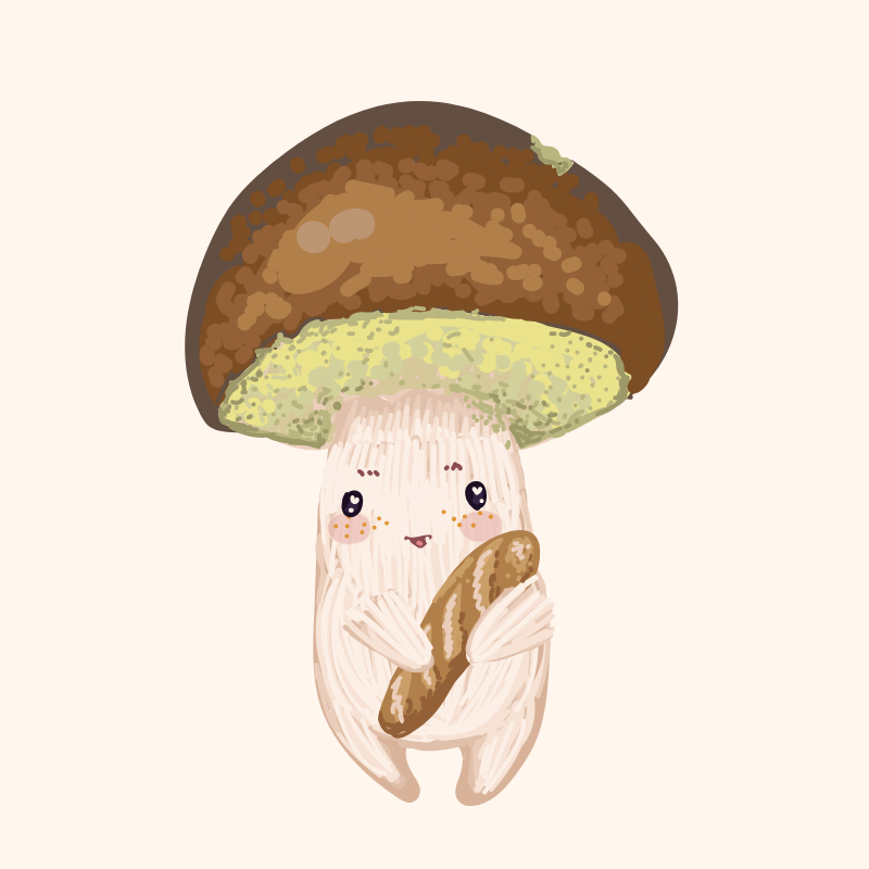 Cute Mushrooms Forest Guys #13 static token preview