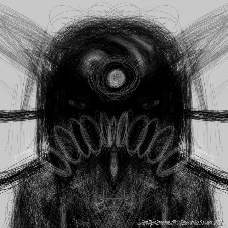 One Tezo Drawings_65+ #16 static token preview