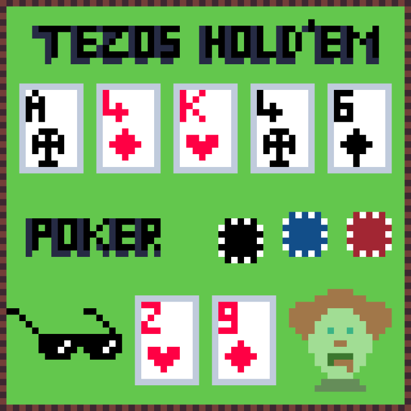 Tezos Hold'em Poker #2 static token preview