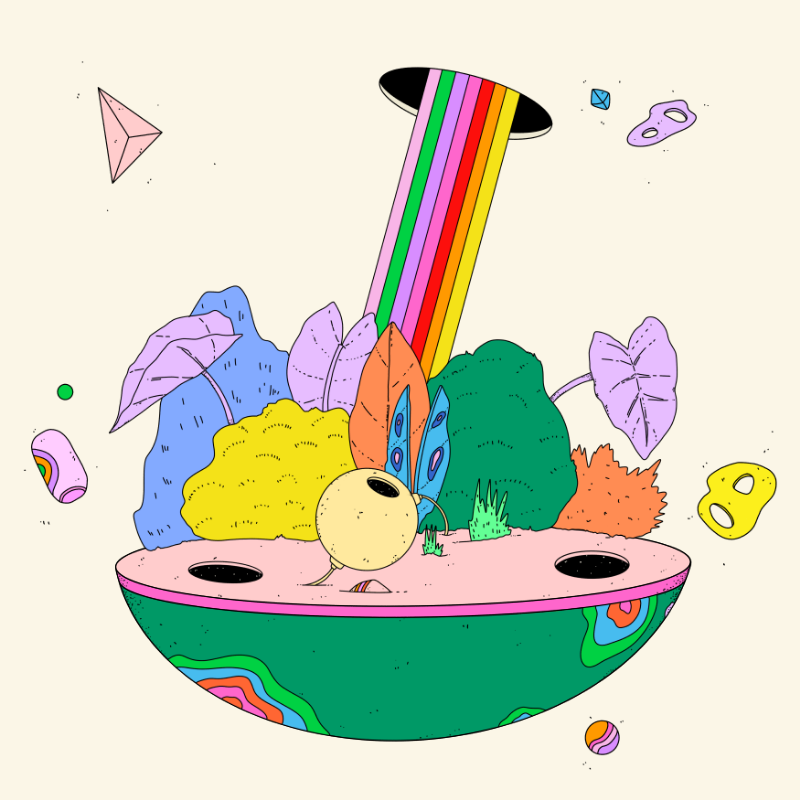 🌈🌴🪐 #182 static token preview