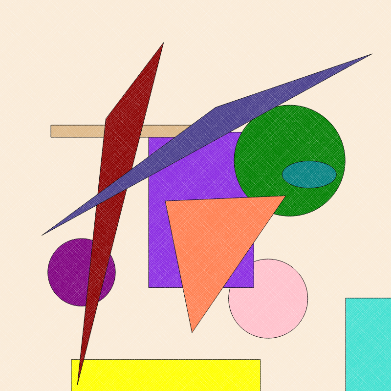 Shapes on Fabric. #7 static token preview