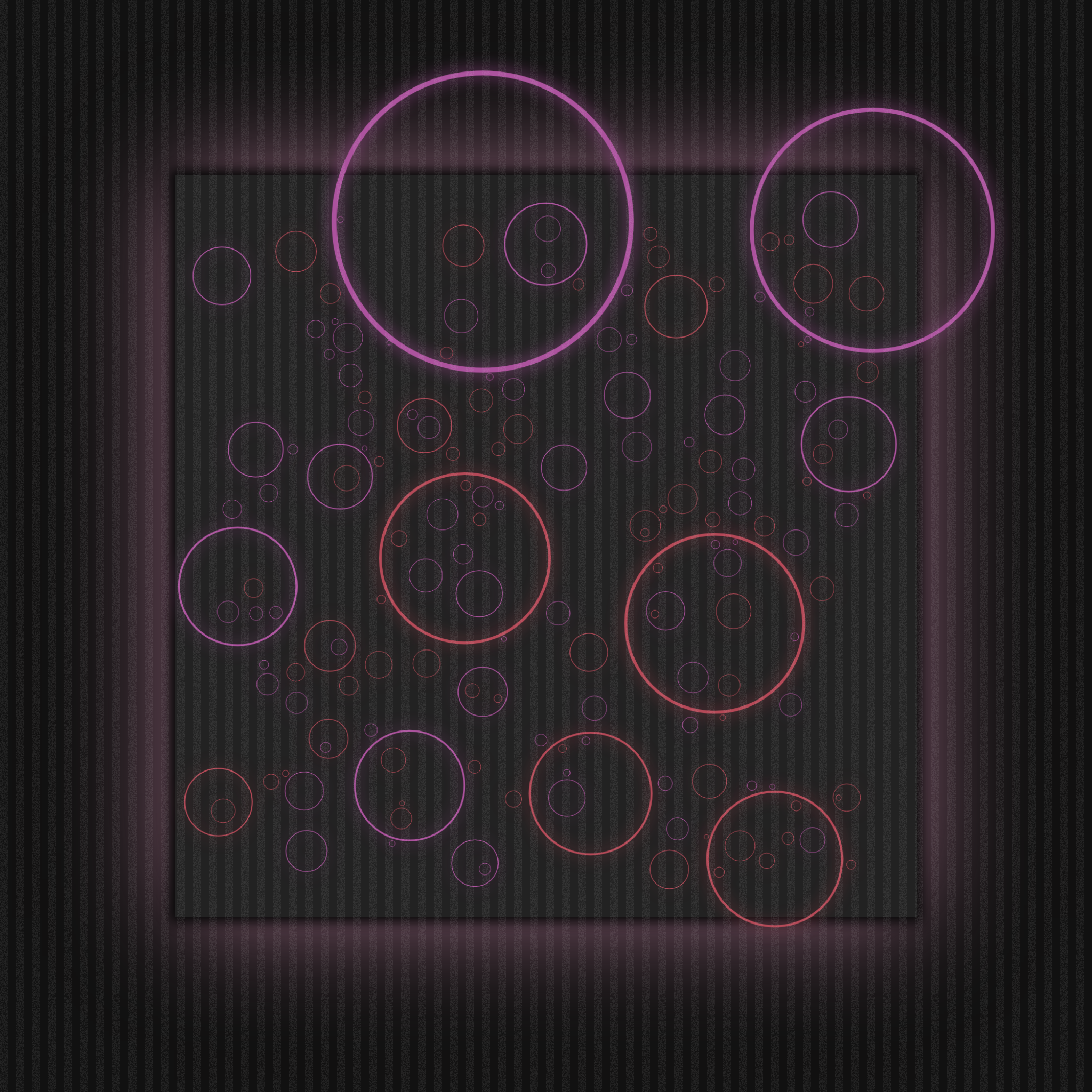 Nevercolliding Circles #14 static token preview