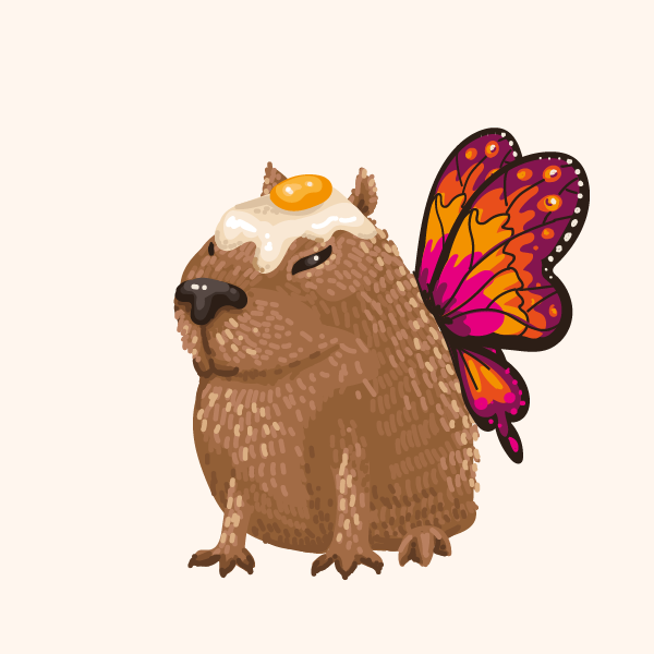 MEGA Capybara Collection #17 static token preview