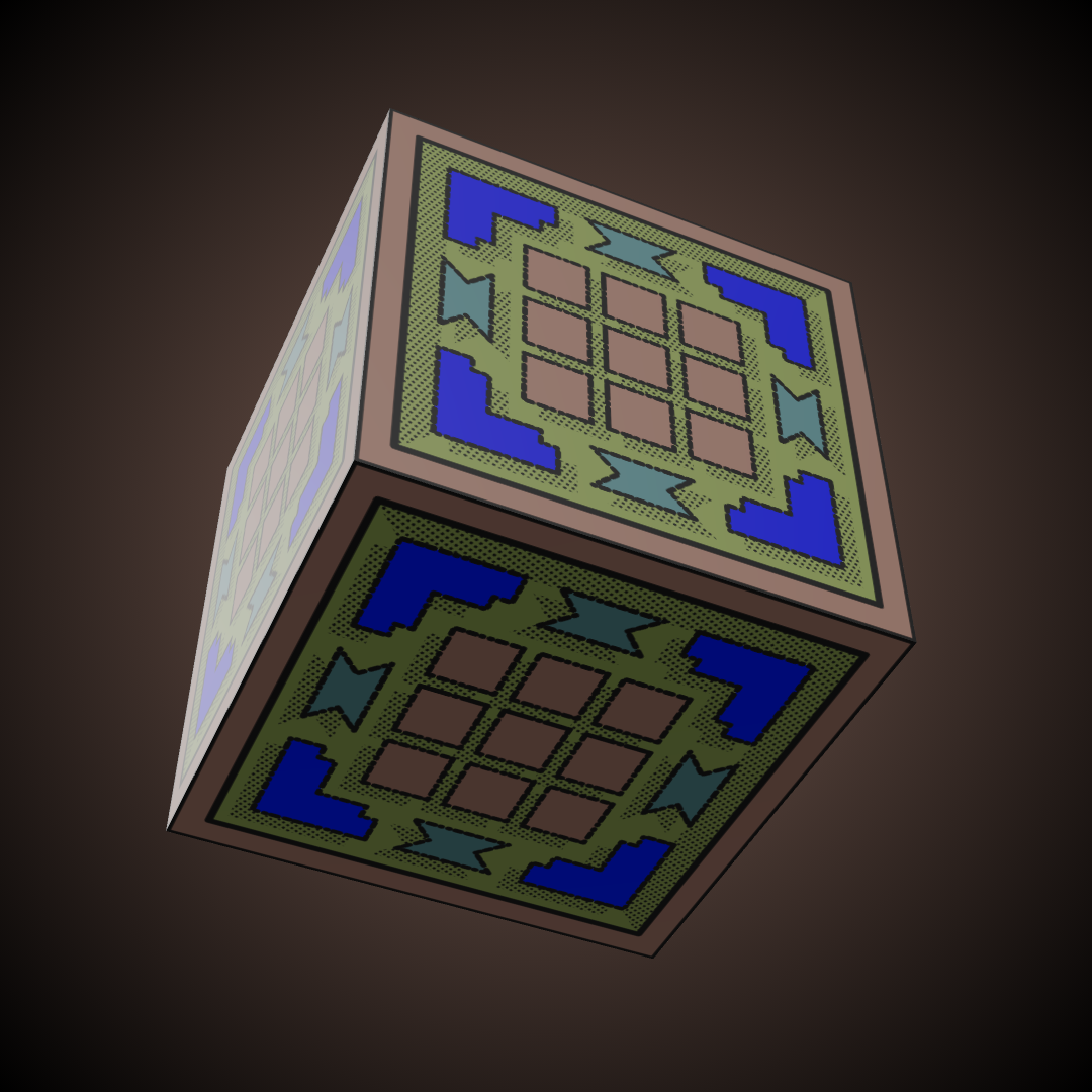 🧊 MYSTERY CUBE GEN1 #2 static token preview