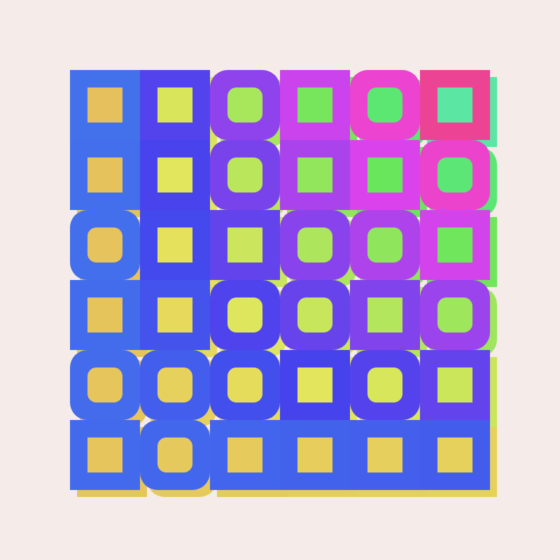 Colored blocks #8 static token preview