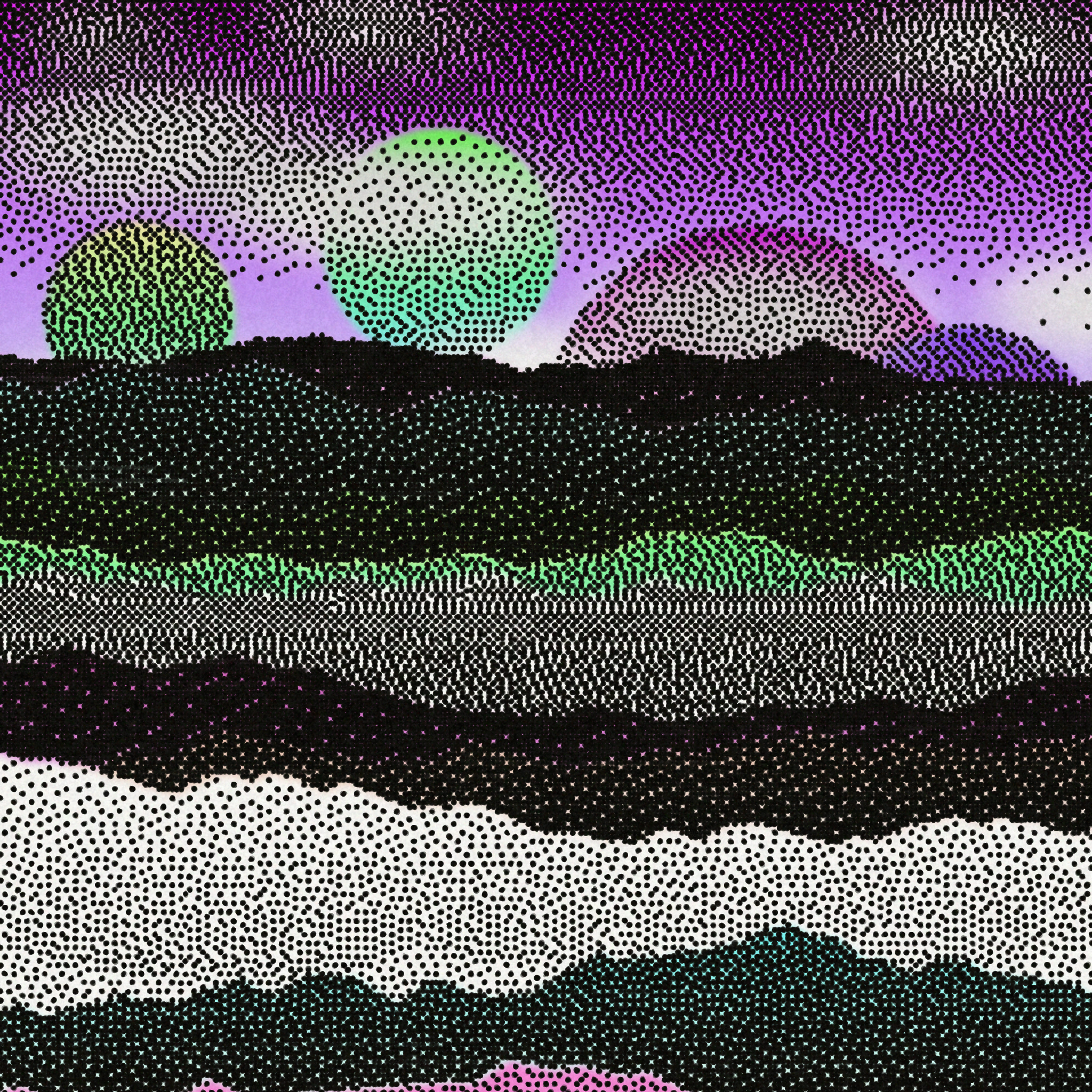 Dithered Branches #20 static token preview