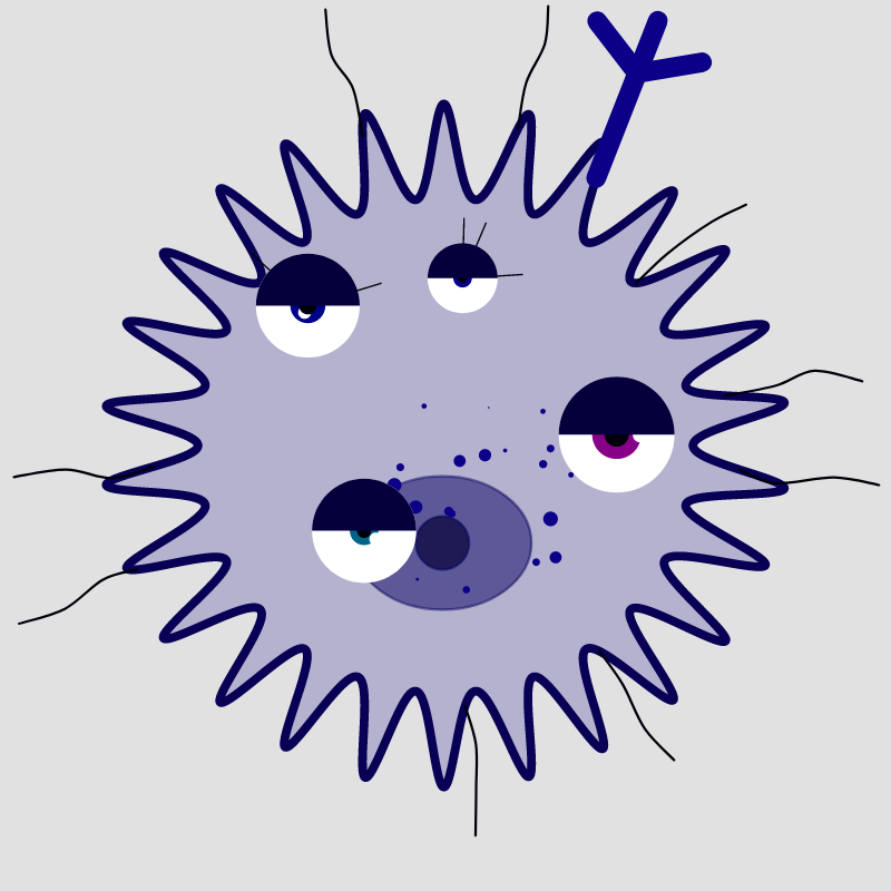 Virus generative #1 static token preview