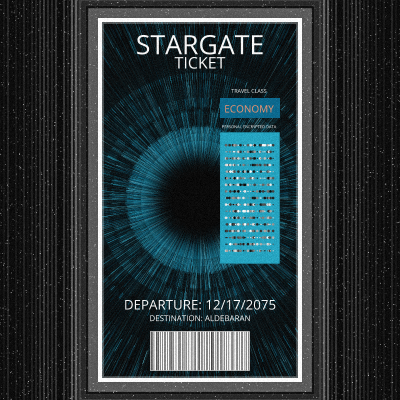 Stargate Ticket | Reboot #23 static token preview
