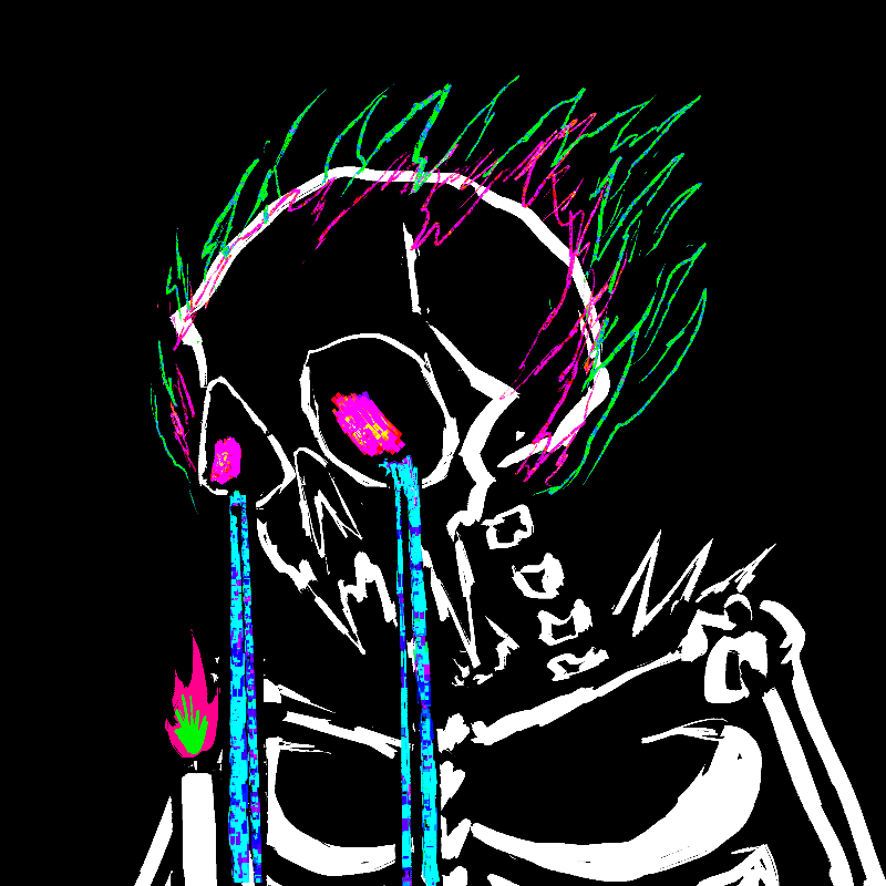 XERIES'S SKELETONS #18 static token preview