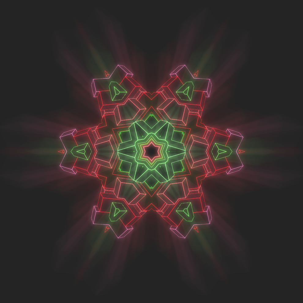 Neon Kaleido #147 static token preview