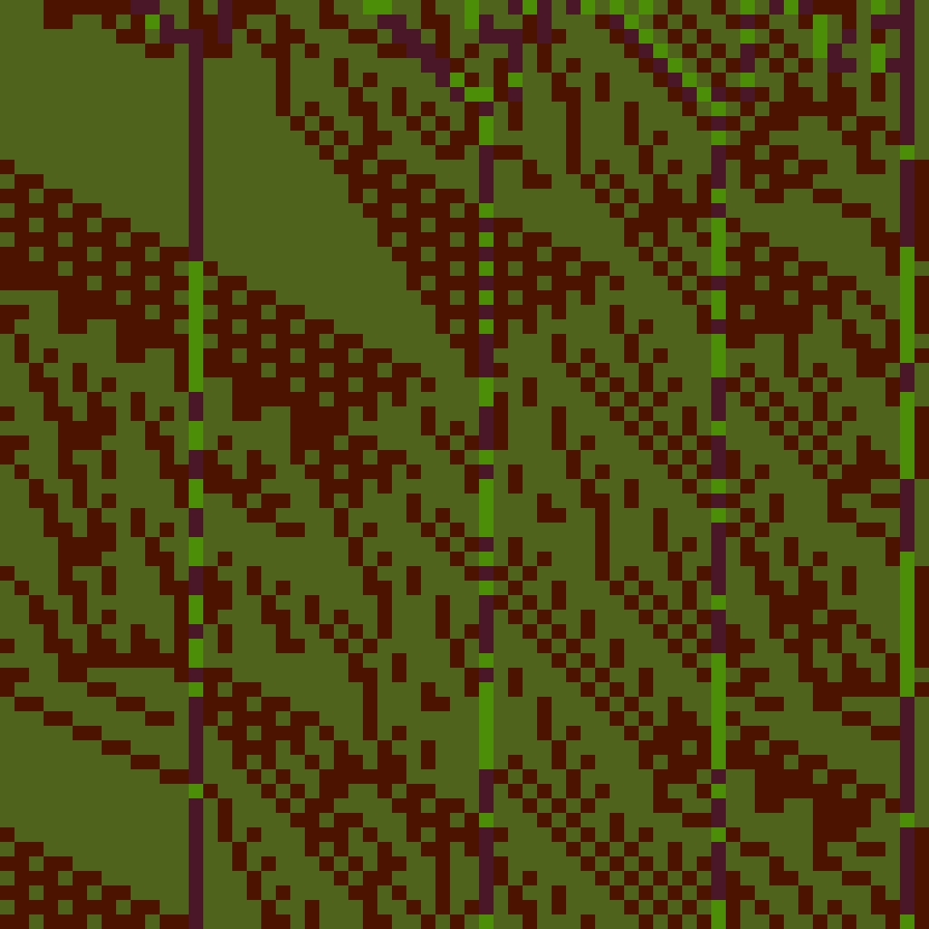 Blending Neighbors Cellular Automata #24 static token preview